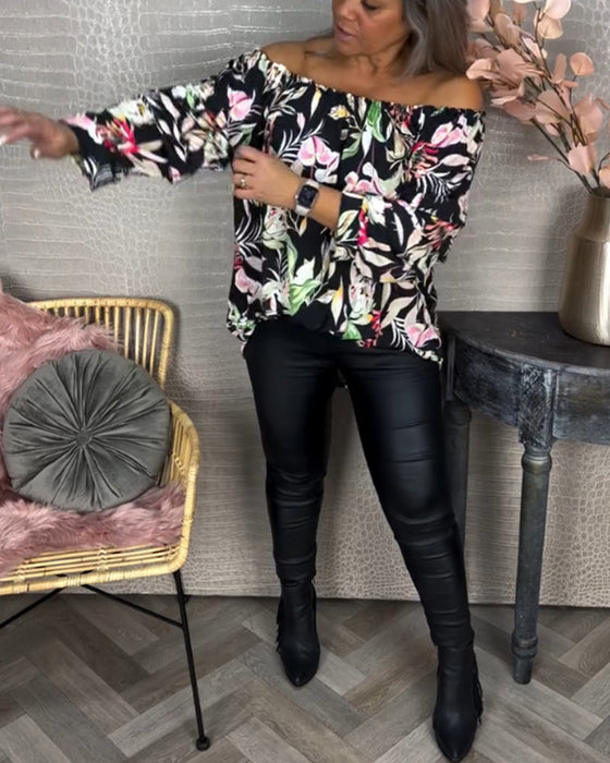 Bluzka z ciekawym nadrukiem