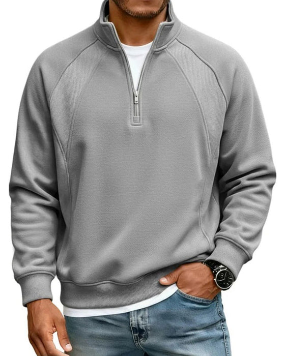 Bluza Half Zip Stójka