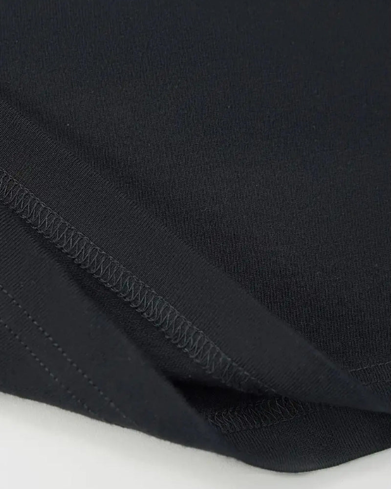 T-Shirt Okrągły Dekolt Przód I Tył Druk Unisex