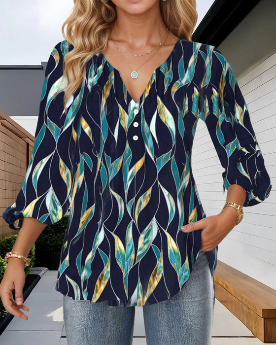 Bluzka Casual V-Decolte