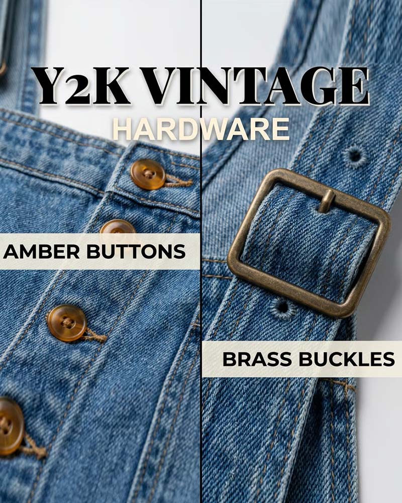 Jumpsuit Ramiączko Spaghetti Odkryte Ramię Szeroka Noga Denim
