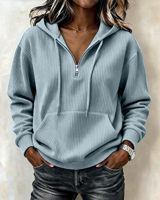 Hoodie Moda Długi Rękaw