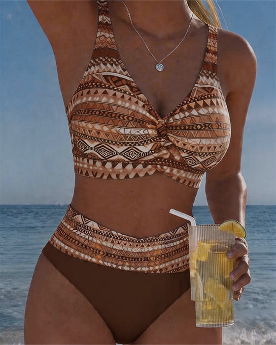 Bikini Geometryczne Dwuczęściowe