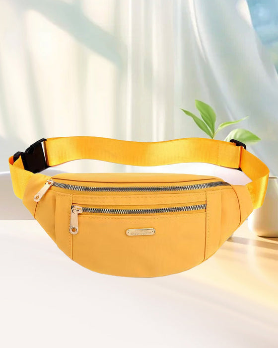 Modna jednokolorowa torba na ramię