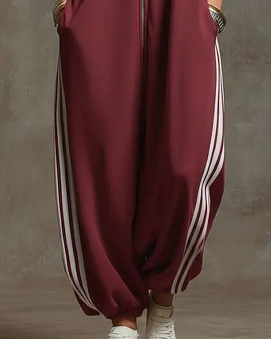 Kombinezon Hip Hop W Paski