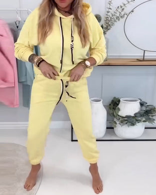 Dwuczęściowy Garnitur Street Style Bluza Sportowa