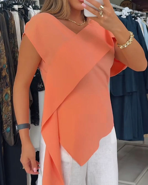 Bluzka Ruffle Design Moda