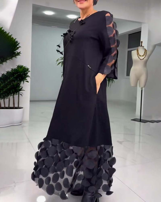 Sukienka 3D Haft Moda