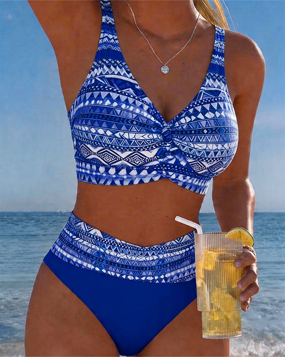 Bikini Geometryczne Dwuczęściowe