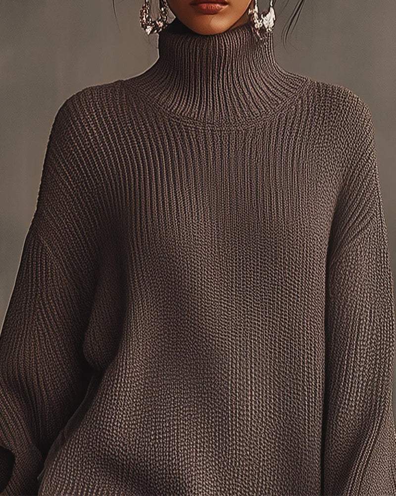 Zestaw Z Elegantnym Stylem, Warstwą Swetra I Suknią Camisole