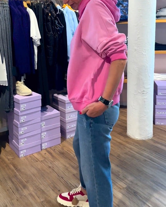 Bluza z kapturem w gradientowych kolorach