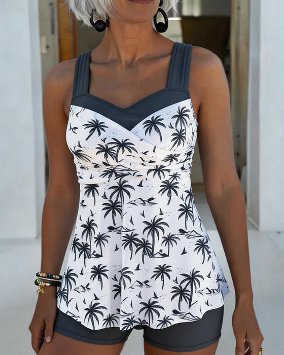Tankini Spódnica Talia Patchwork