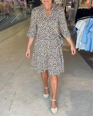 Suknia Print Leopard