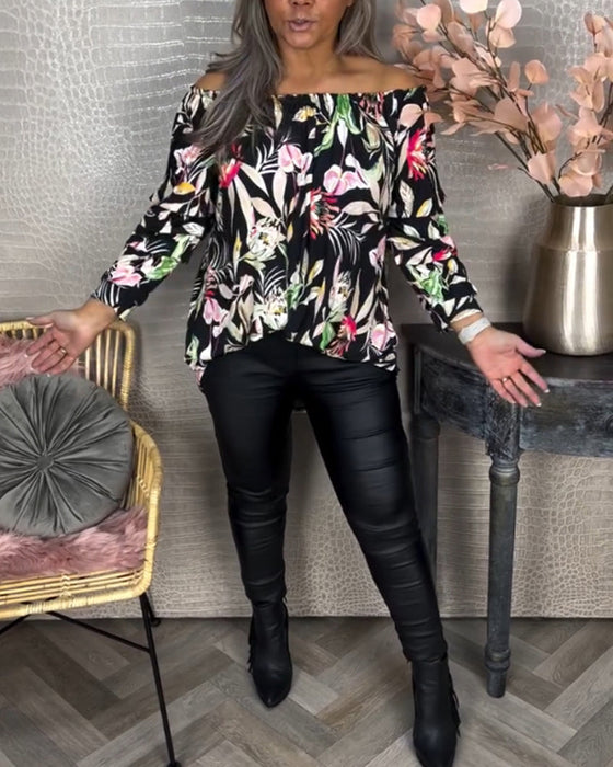 Bluzka z ciekawym nadrukiem