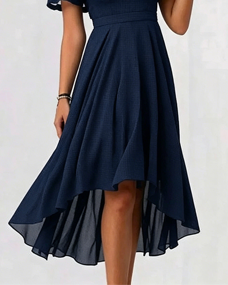Sukienka Mesh Patchwork Nieregularny