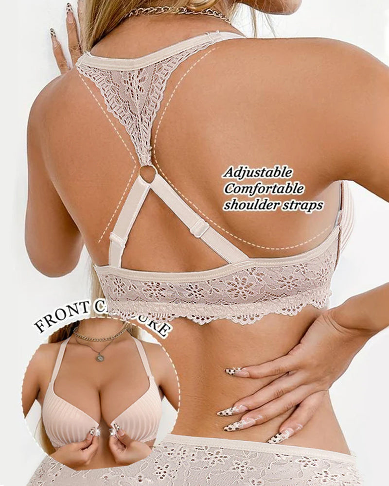 Bielizna Push-Up Zapięcie Z Przodu