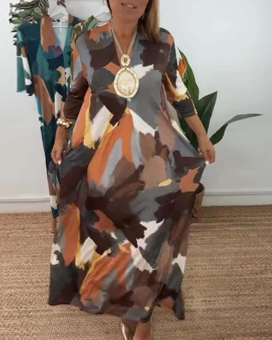 Sukienka Stylowa Casual Koszula