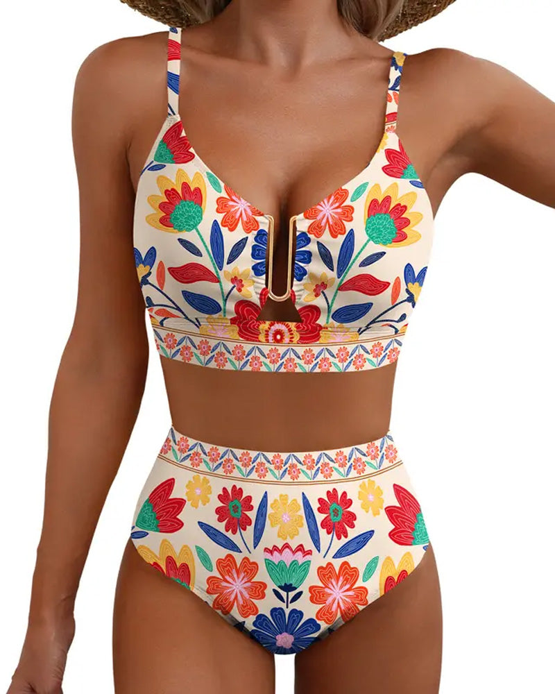 Bikinis Metal Klamra Szachownica