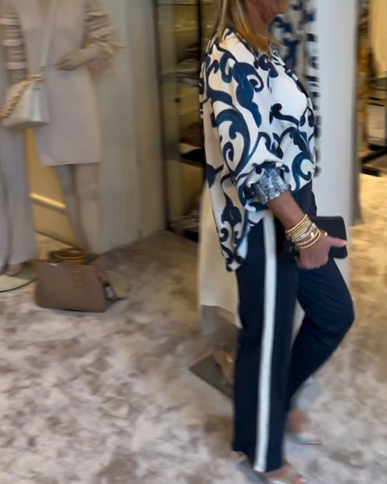 Bluzka z rękawami typu lampion w stylu retro