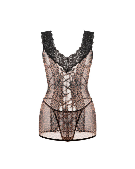 Koszula Nocna Seksowny Ramiączka Koronka