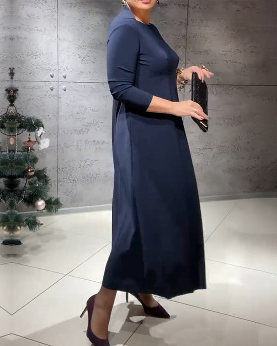 Elegancka sukienka maxi
