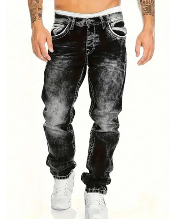 Jeansy Casual Hip-Hop