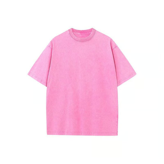 T-Shirt Męski Vintage Luźny