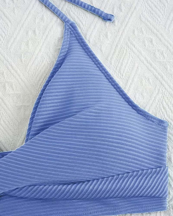Bikini Halter Wysoki Stan
