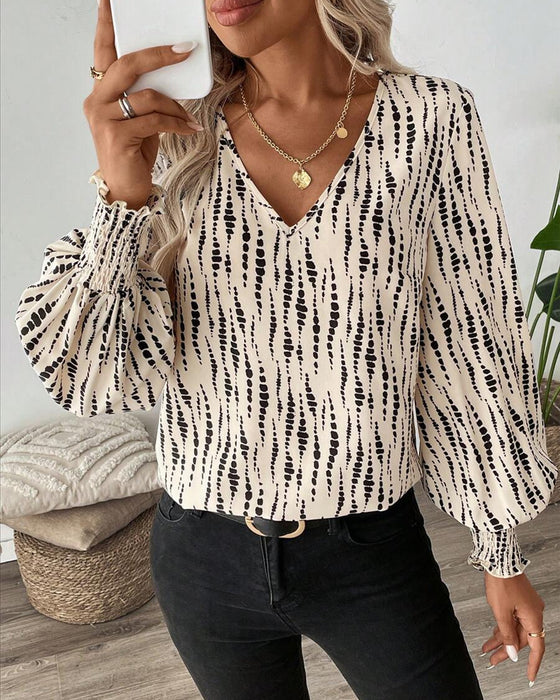 Bluzka V-Neck Casual