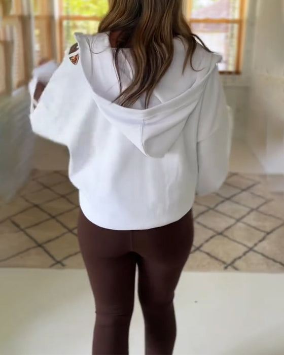 Bluza Z Kapturem Rugby Cekiny