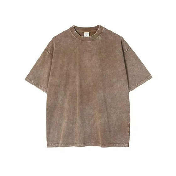 T-Shirt Męski Vintage Luźny