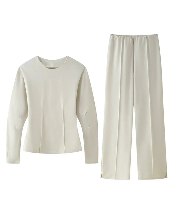 🍂Jesienna promocja💕Wielokolorowy, przytulny zestaw damski