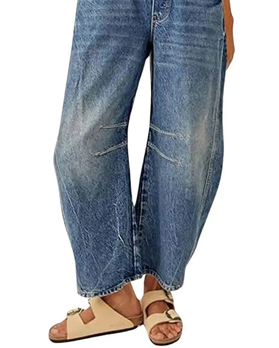 Kombinezon Z Kieszeniami I Szelkami Z Denimu