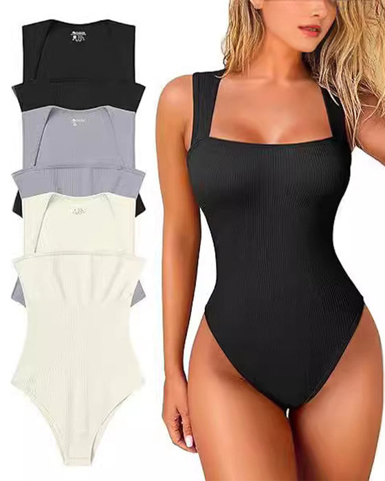 Jednokolorowy kombinezon