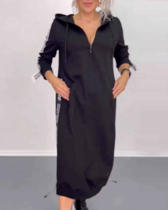 Sukienka zapinana na zamek