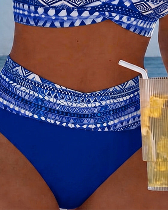 Bikini Geometryczne Dwuczęściowe