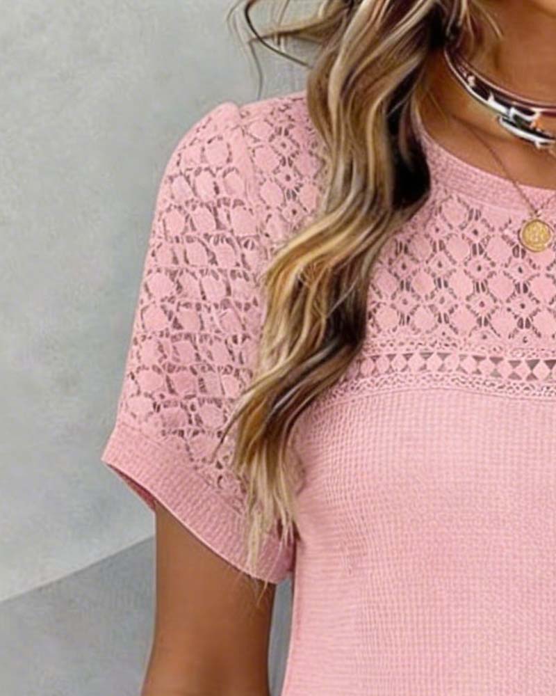 Sukienka Słodka Koronka Patchwork