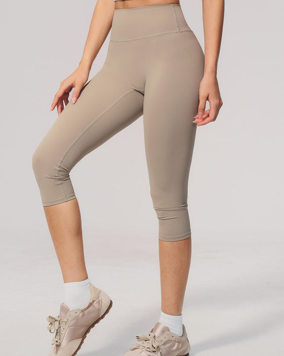 Leggings Yoga Wysoki Stan Średni