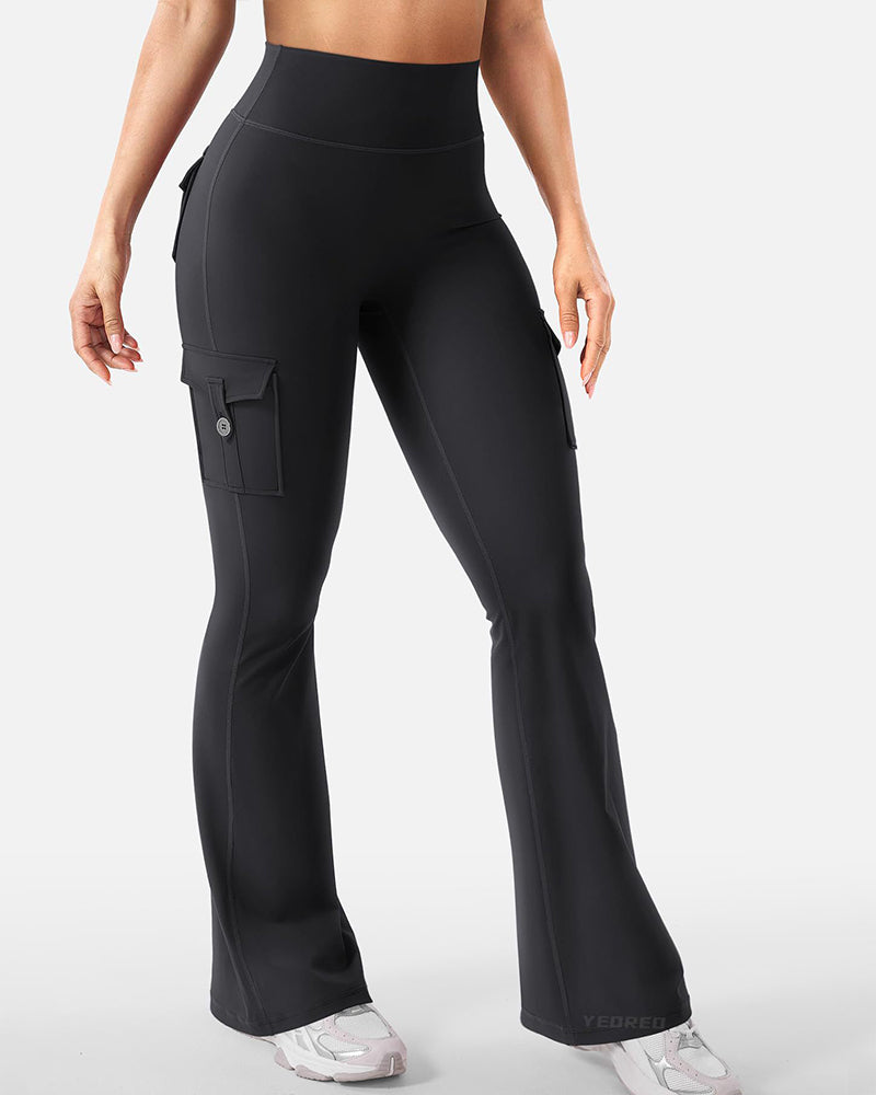 Legginsy Rozkloszowane Odzież Robocza Joga