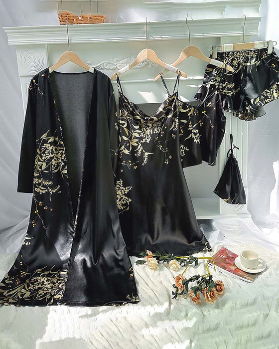 Zestaw Loungewear Druk Swobodny